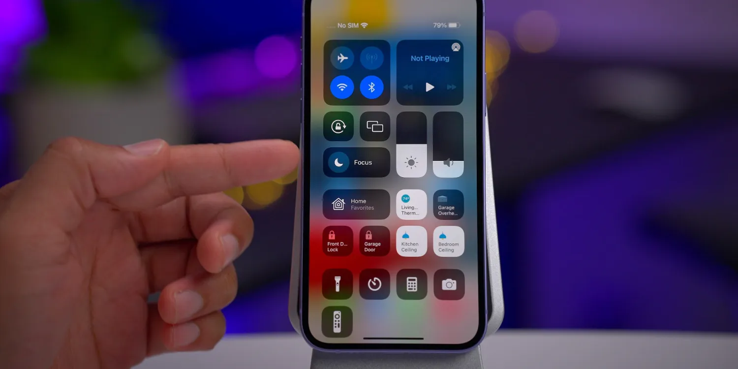 Trung tâm điều khiển mới trong iOS 18 sẽ linh hoạt hơn