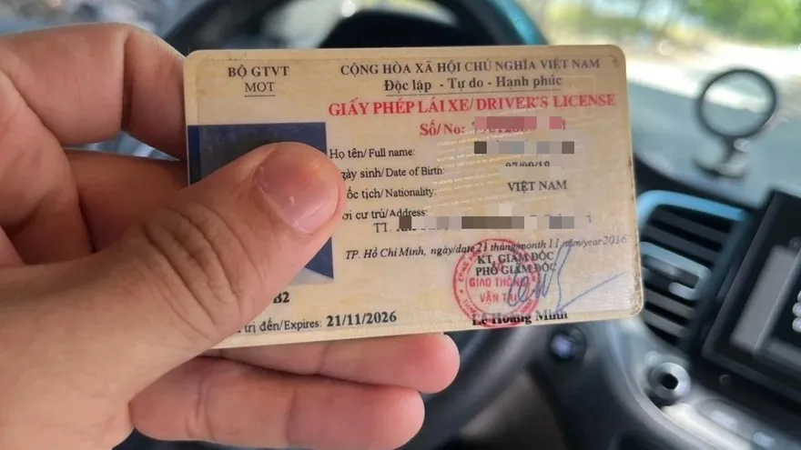 Trường hợp không được đổi giấy phép lái xe từ ngày 1/3/2025