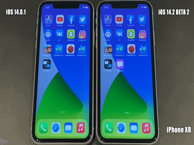 So sánh tốc độ giữa iOS 14.2 beta 2 và iOS 14.0.1