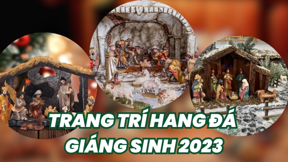 Ý tưởng trang trí hang đá Giáng sinh độc đáo 2023