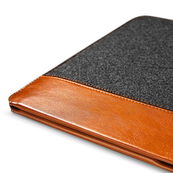 H16E01Y - Túi chống sốc MacBook 16 inch Tomtoc Felt & Pu Leather - 5