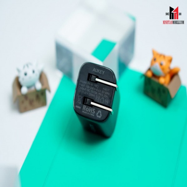 PA-B1-WHT - Cốc sạc nhanh Aukey 20W PD Type-C PA-B1 Pro - 4