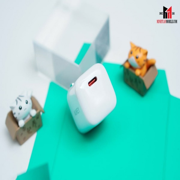 PA-B1-WHT - Cốc sạc nhanh Aukey 20W PD Type-C PA-B1 Pro - 5