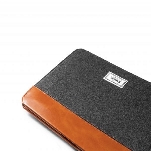 B03-H16 - Túi chống sốc iPad 12.9 Tomtoc Felt & Pu Leather 2021 - 4