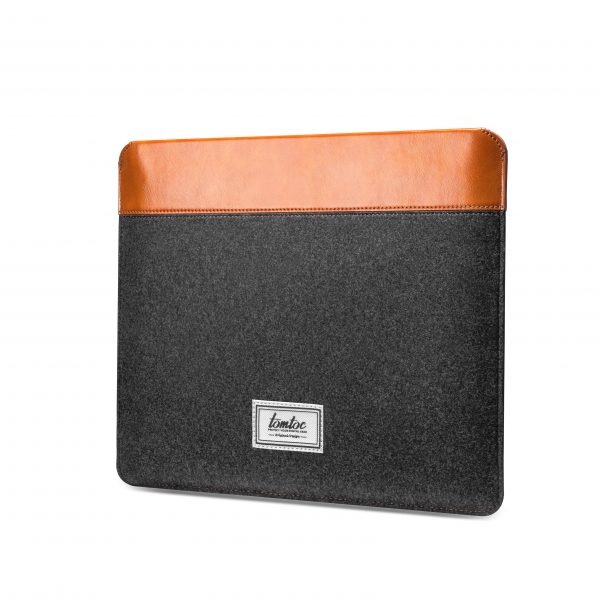 B03-H16 - Túi chống sốc iPad 12.9 Tomtoc Felt & Pu Leather 2021 - 2