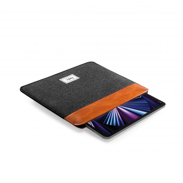 B03-H16 - Túi chống sốc iPad 12.9 Tomtoc Felt & Pu Leather 2021 - 10