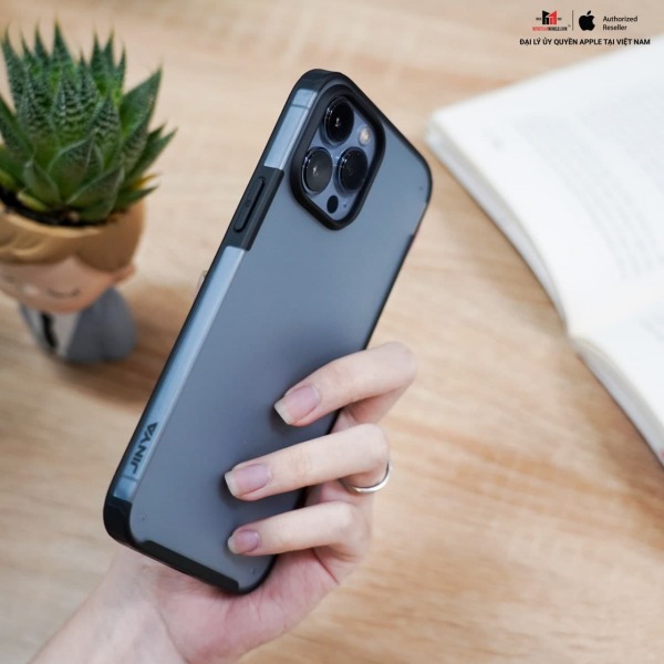 JA6320 - Ốp lưng Jinya Armor Clear nhám iPhone 13 series - 6