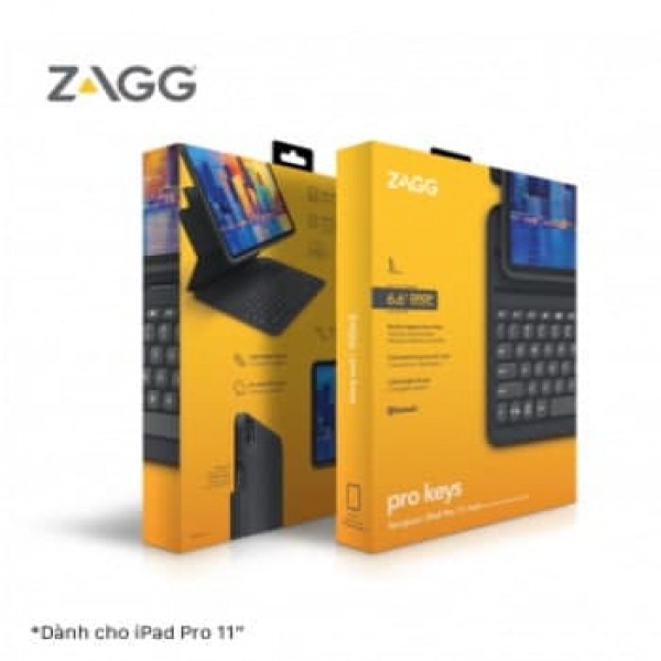 103407976 - Ốp lưng kèm bàn phím iPad Pro 11 inch ZAGG Pro Keys - 4