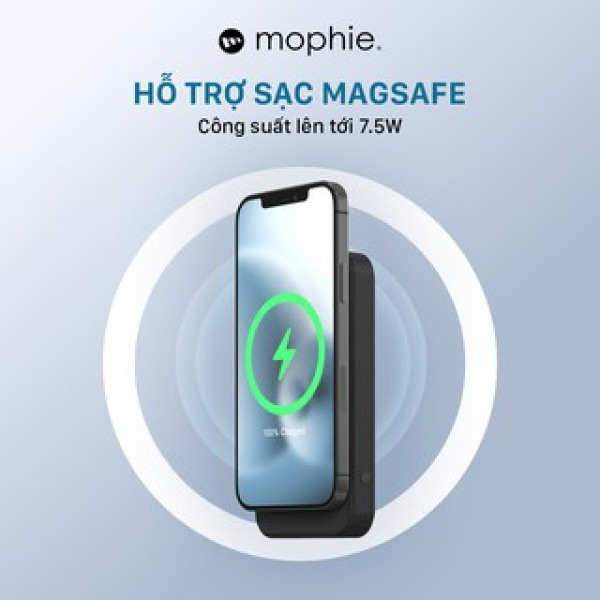 401107914 - Pin sạc dự phòng Mophie Snap+ Powerstation Stand 10.000 mAh - 13