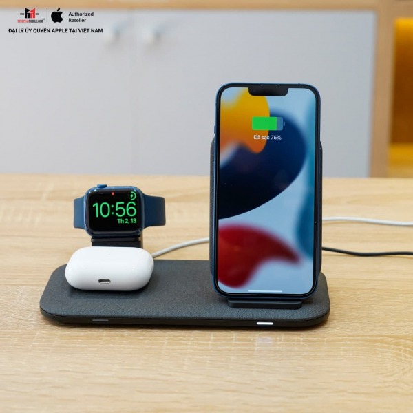 401305840 - Đế sạc không dây Mophie 2 in 1 Stand Plus - 2
