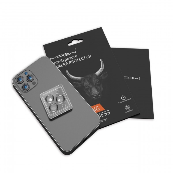 BJ301GD - Dán bảo vệ camera iPhone 12 Pro chính hãng Mipow Glass Alumium - 8