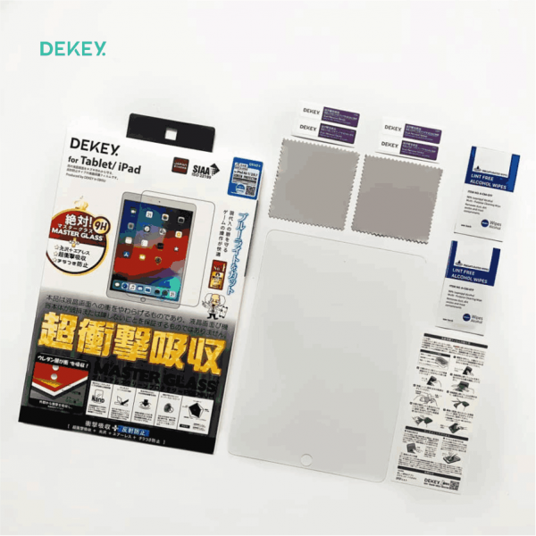 CLIPADMINI - Cường lực Dekey Master Glass Premium cho iPad - 4