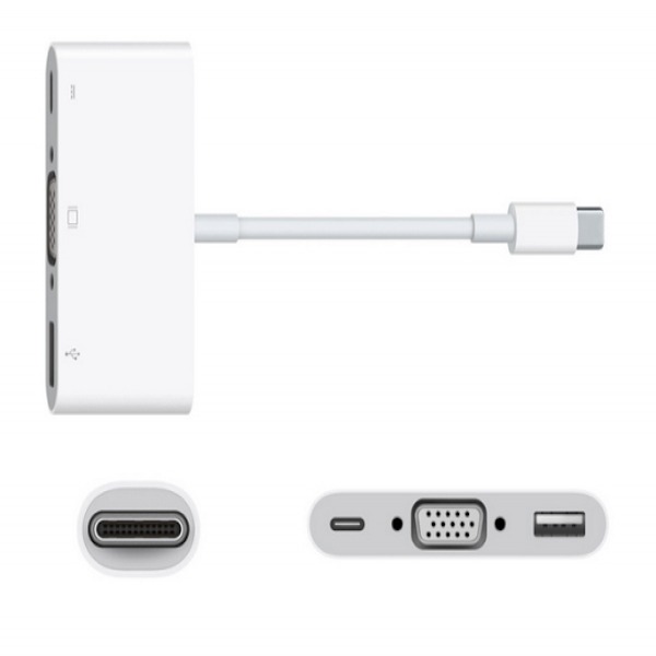 MJ1L2ZP A - Cáp chuyển đổi Apple USB-C VGA Multiport Adapter MJ1L2ZP - 3