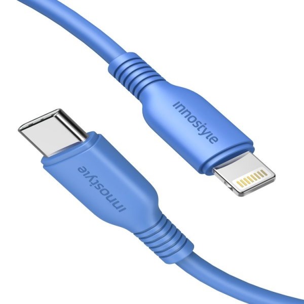 JICL120BLK - Cáp Type-C to Lightning Innostyle Jazzy MFI 1.2M - 2