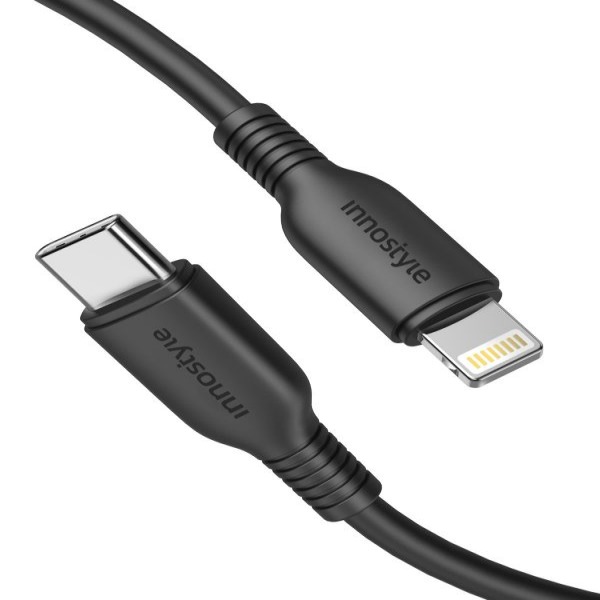 JICL120BLK - Cáp Type-C to Lightning Innostyle Jazzy MFI 1.2M - 4