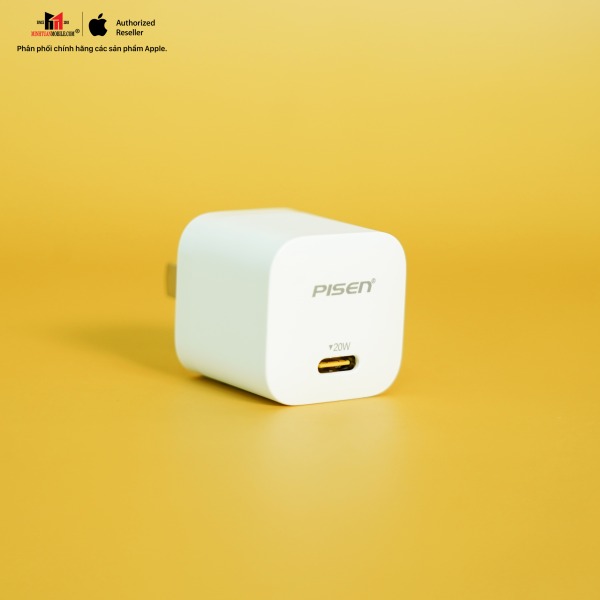KPD201 - Cốc sạc Pisen 20W PD Type-C Mini Quick Ice Crystal - 3