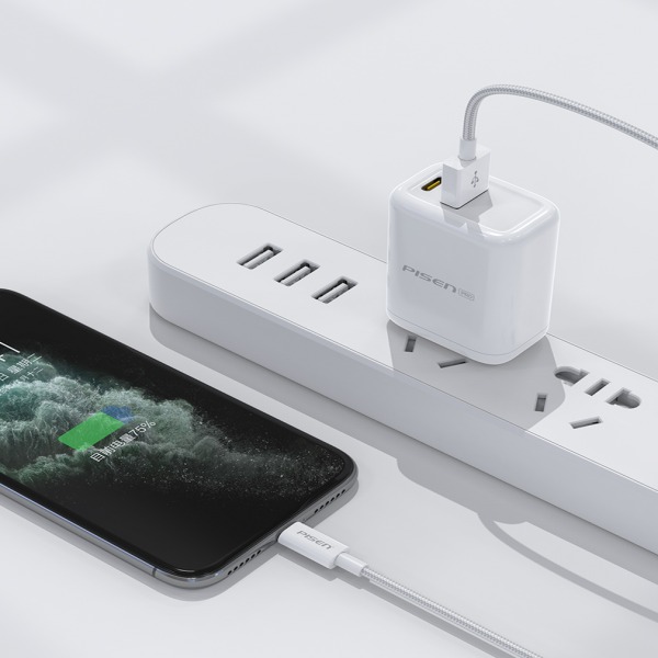 AL011000 - Cáp USB-A to Lightning Pisen 1m AL011000 - 3