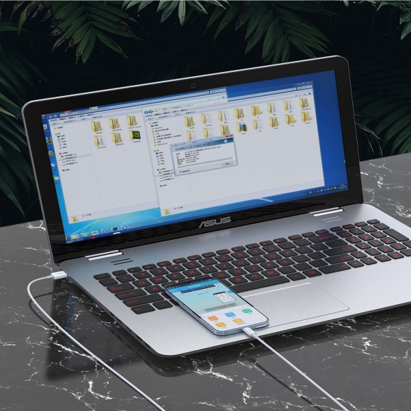AL011000 - Cáp USB-A to Lightning Pisen 1m AL011000 - 4