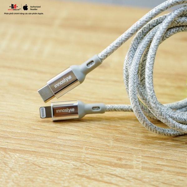 ICL150ALBLU - Cáp Type C to Lightning Innostyle Powerflex MFi 1.5M 20 30 60W - 5