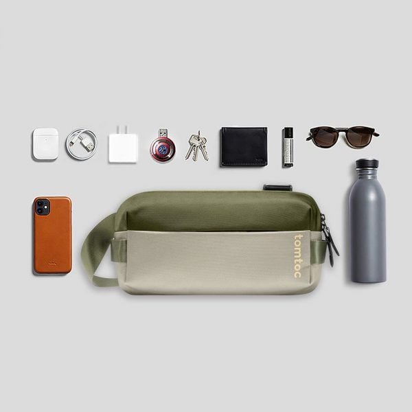 H02-A04W - Túi đeo chéo Tomtoc Lightweight Codura Sling Bag - 21