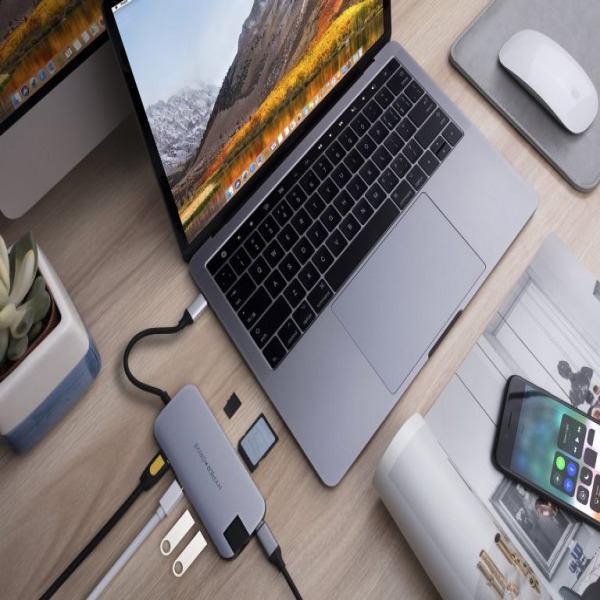 HD247BSILVER - Hub chuyển đổi HyperDrive 8 in 1 Type-C Slim HD247B - 4