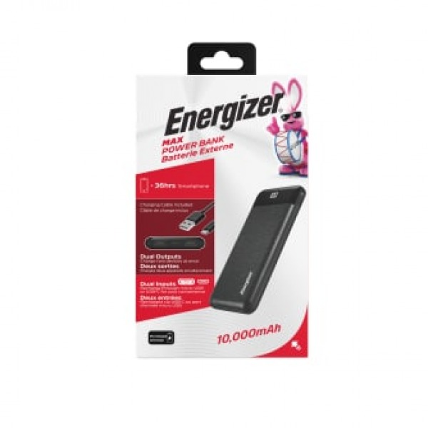 UE10058BK - Pin sạc dự phòng Energizer 10.000 mAh 10.5W UE10058BK - 8