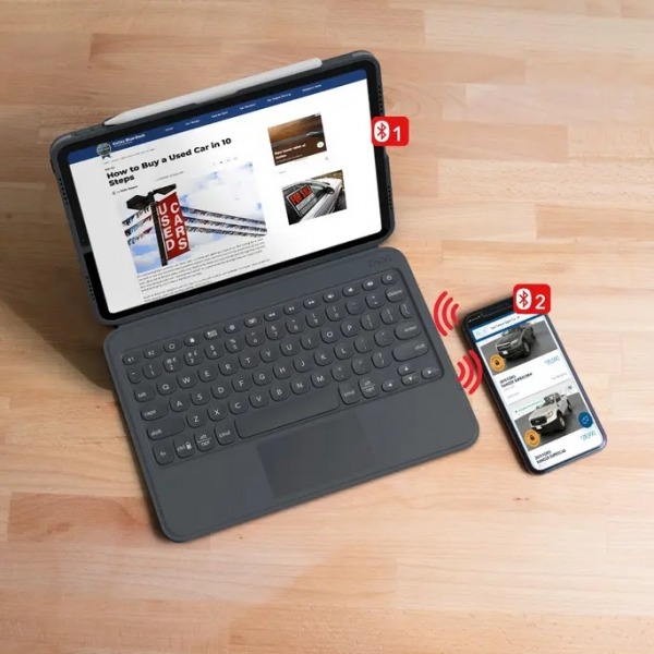 103407937 - Ốp lưng iPad Pro 11 inch ZAGG kèm bàn phím Trackpad - 8