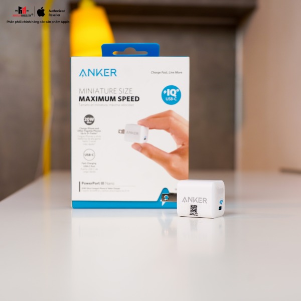 A2633 - Cốc sạc nhanh Anker 20W Type-C Powerport III Nano A2633 - 5