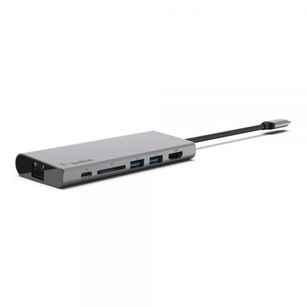 F4U092BTSGY - Hub chuyển đổi Belkin 6 in 1 Type-C Multimedia F4U092BTSGY - 7
