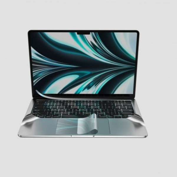 ISCS2681GY - Bộ dán MacBook Air 13 inch M2 M3 M4 Innostyle 6 in 1 3M Diamond Guard Skin Set - 7