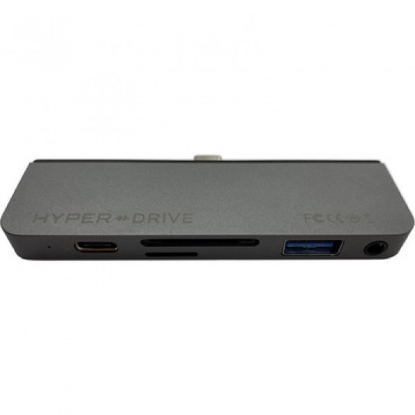HD319B-SILVER - Hub chuyển đổi HyperDrive 6 in 1 Type-C HDMI HD319B - 2