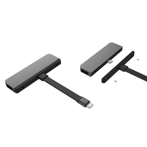 HD319B-SILVER - Hub chuyển đổi HyperDrive 6 in 1 Type-C HDMI HD319B - 6