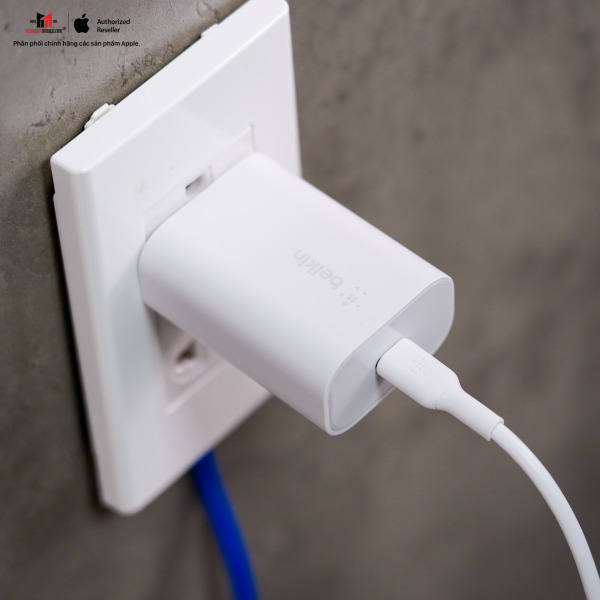 CAA003BT1MBK - Cáp Type-C to Lightning Belkin 30W vỏ nhựa 1M - 10
