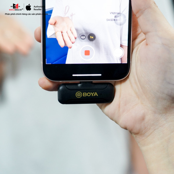 WM3T2-D2 - Micro không dây Boya kết nối qua cổng Lightning - 14