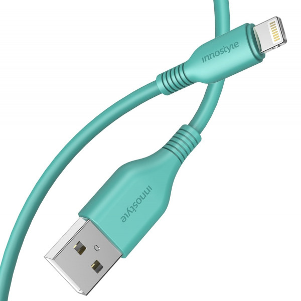 JIAL150LBL - Cáp USB-A to Lightning Innostyle Jazzy MFi 1.5M JIAL150 - 10