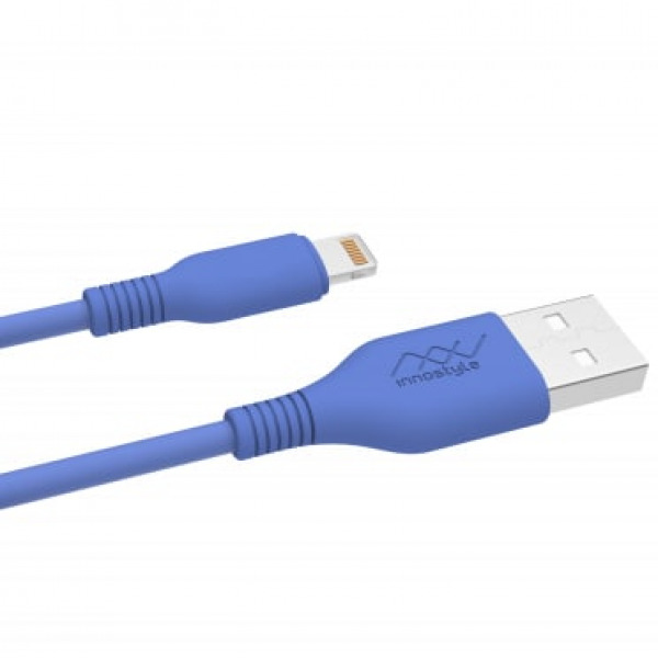 JIAL150LBL - Cáp USB-A to Lightning Innostyle Jazzy MFi 1.5M JIAL150 - 18