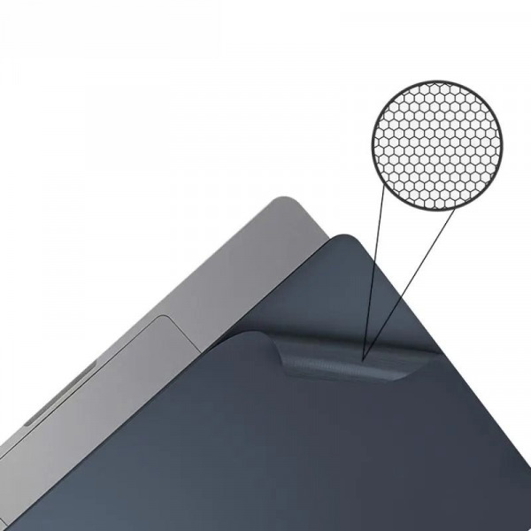 MOC4054 - Bộ dán MacBook Air 13 inch M2 M3 M4 MOCOLL 5 in 1 - 5