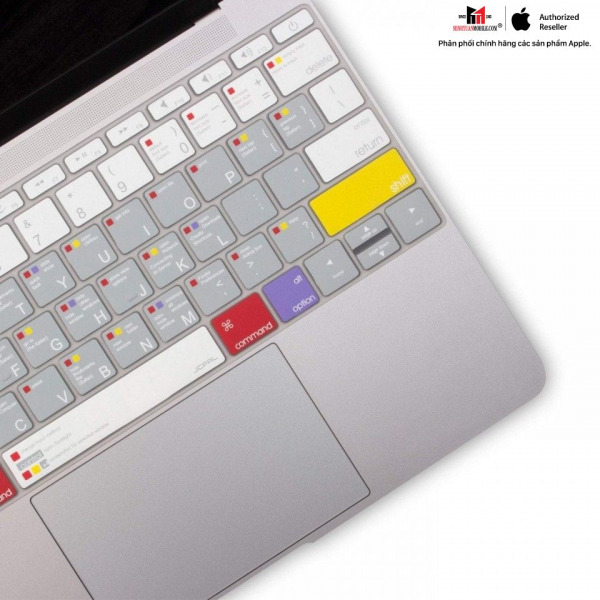 JCP2233 - Phủ phím MacBook Pro 13 15 inch JCPAL Verskin Touch Bar - 4
