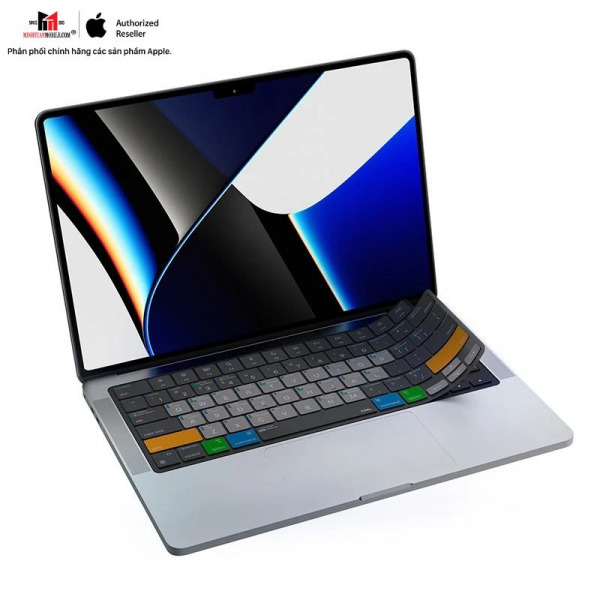 JCP2444 - Phủ phím MacBook Air M2 M3 Pro M1 14 16 inch JCPAL Verskin Learn - 2