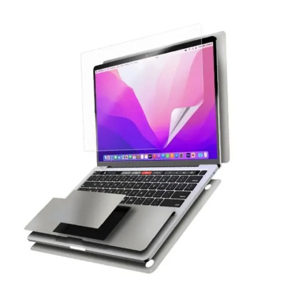 MOC4054 - Bộ dán MacBook Air 13 inch M2 M3 M4 MOCOLL 5 in 1 - 8