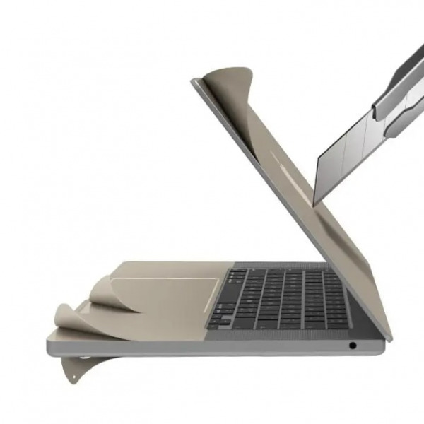 MOC4054 - Bộ dán MacBook Air 13 inch M2 M3 M4 MOCOLL 5 in 1 - 9
