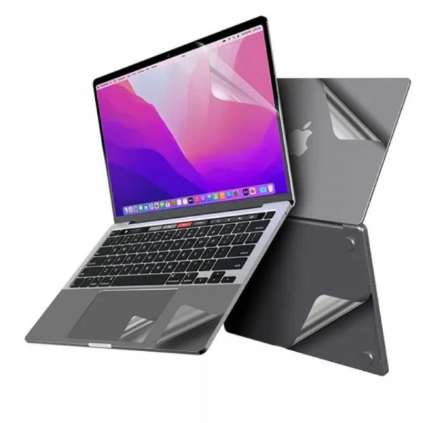MOC4078 - Bộ dán MacBook Pro 13 inch M1 M2 MOCOLL 5 in 1 - 4