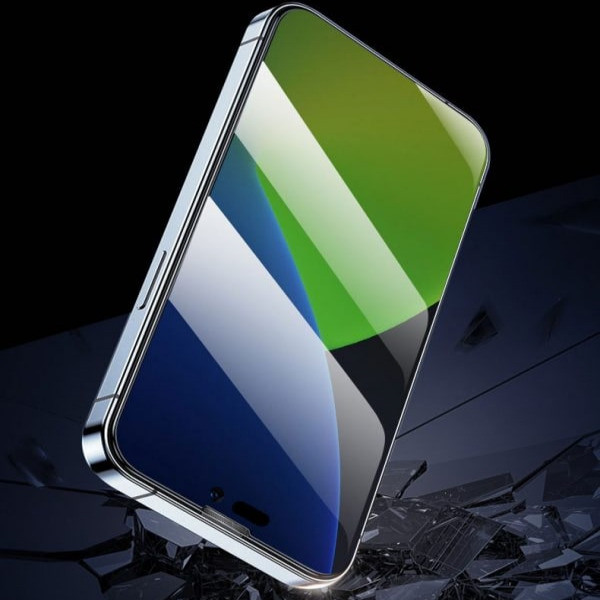 BJ414 - Cường lực chống nhìn trộm iPhone 14 Plus 13 Pro Max Mipow Kingbull Premium Silk HD (2.7D) - 5