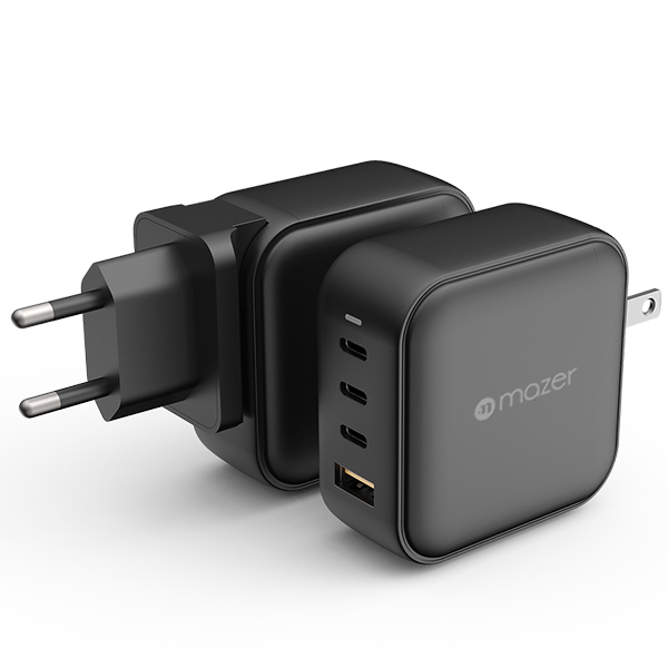 MGAN100WWH - Cốc sạc nhanh Mazer 100W Infinite Boost SuperMINI GaN Wall Charger - 4