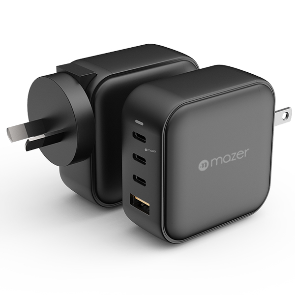 MGAN100WWH - Cốc sạc nhanh Mazer 100W Infinite Boost SuperMINI GaN Wall Charger - 6