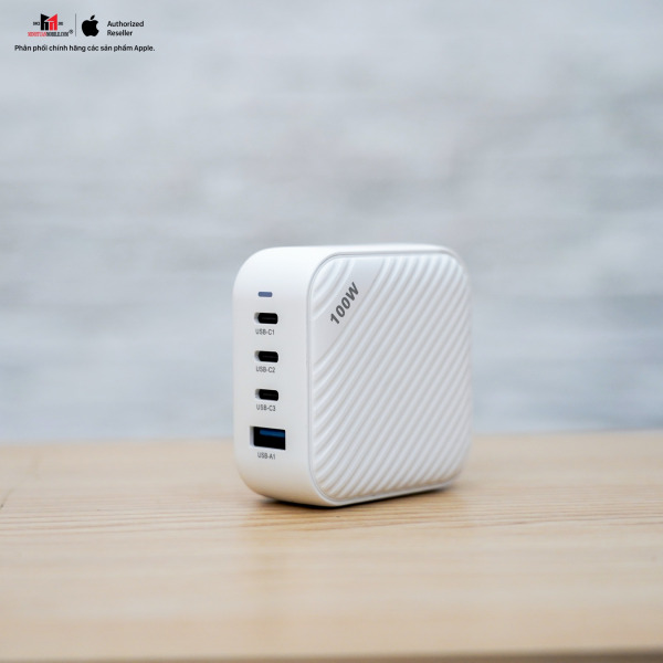 MGAN100WWH - Cốc sạc nhanh Mazer 100W Infinite Boost SuperMINI GaN Wall Charger - 15