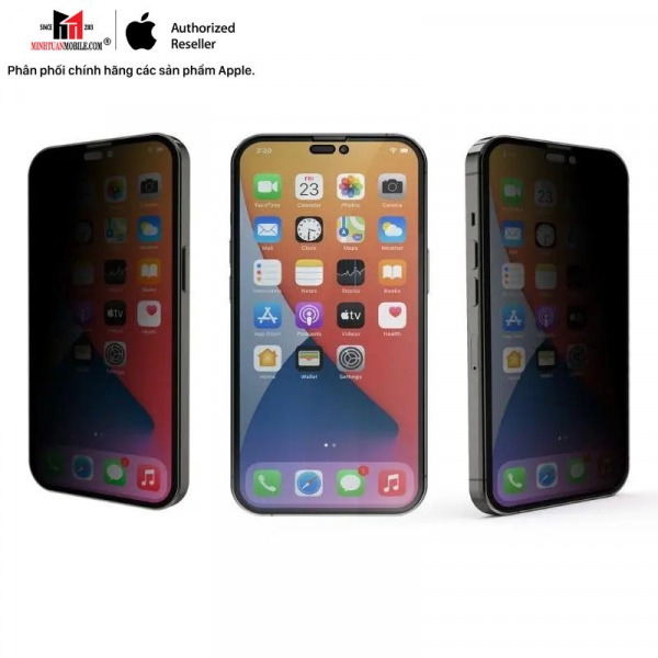 JCP4150 - Cường lực chống nhìn trộm iPhone 14 Plus 13 Pro Max JCPAL - 2