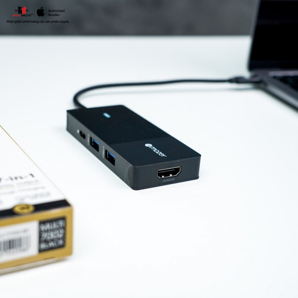 MUC2MULTI7002BK - Hub chuyển đổi Mazer 7 in 1 Type-C Infinite.Multimedia Pro MULTI7002 - 9
