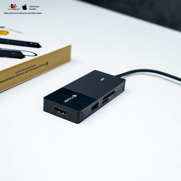 MUC2MULTI7002BK - Hub chuyển đổi Mazer 7 in 1 Type-C Infinite.Multimedia Pro MULTI7002 - 10