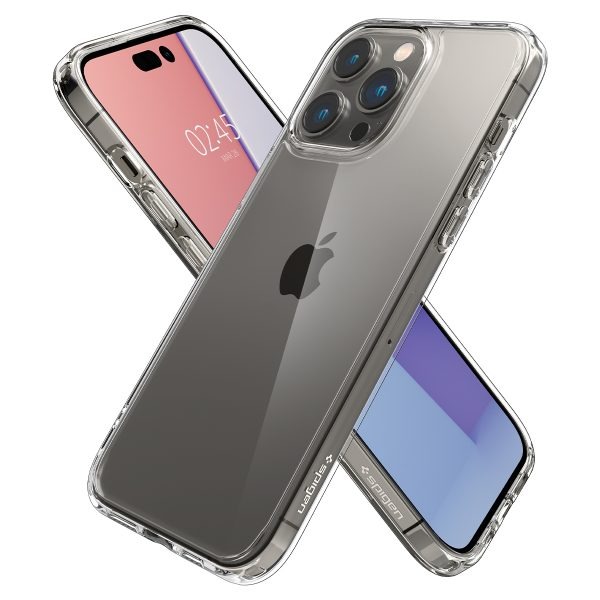 ACS04816 - Ốp lưng iPhone 14 Pro Max Spigen Ultra Hybrid Crystal Clear - 5
